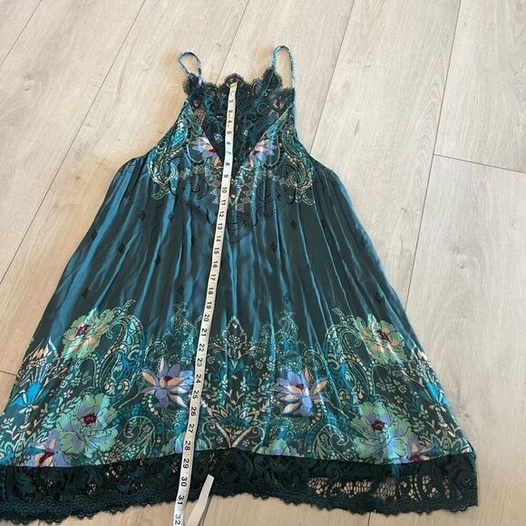 Free People Who's Sorry Now Floral Slip Dress size M - Picture 2 of 8